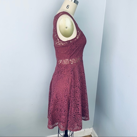 NWOT American Rag Fit & Flare Lace Dress - Picture 6 of 9